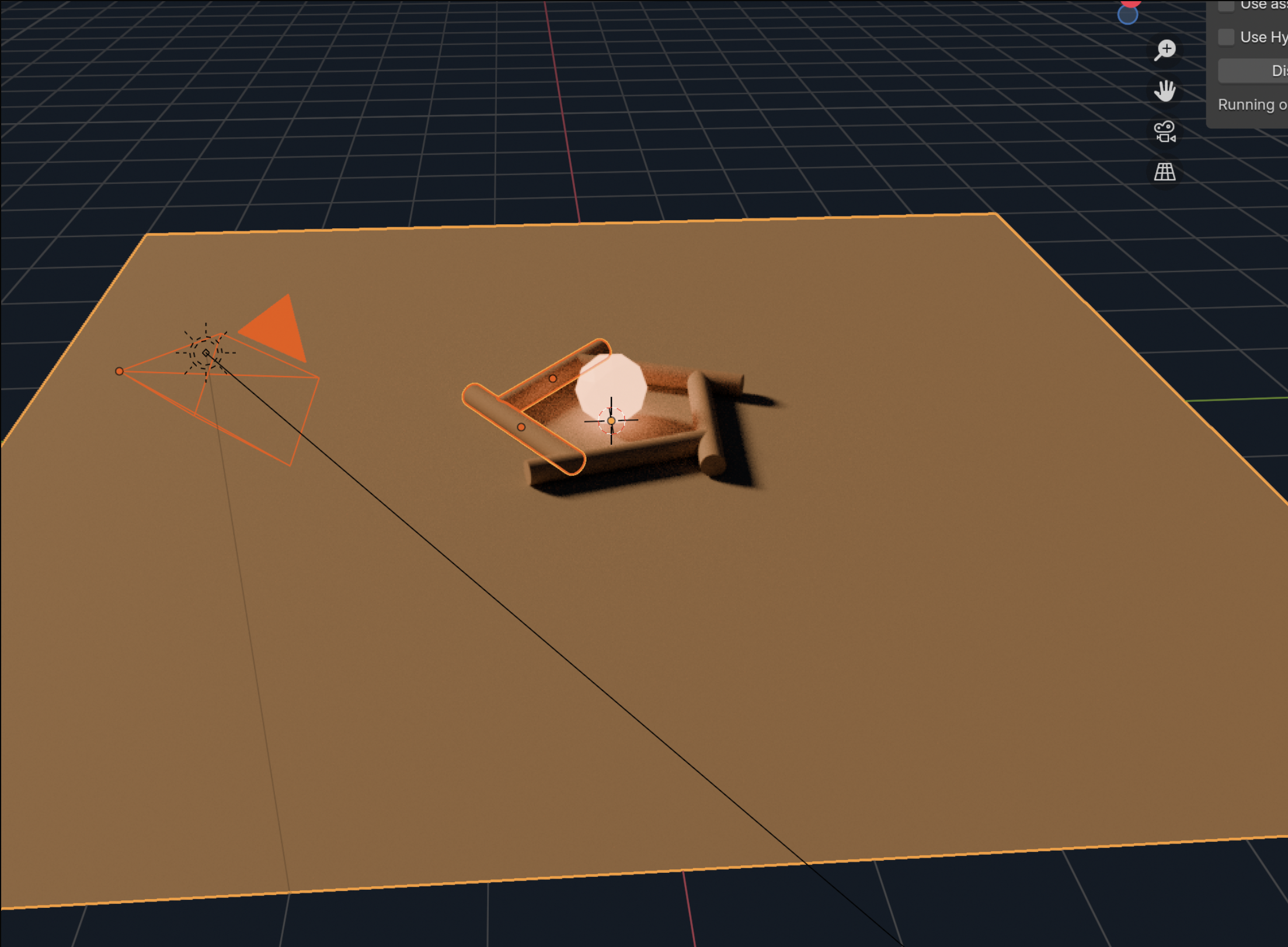 Blender MCP Scene